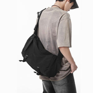 กระเป๋าผู้ชายคุณภาพสูงความจุมากกระเป๋าคาดหน้าอกผู้ส่งสารท่องเที่ยว