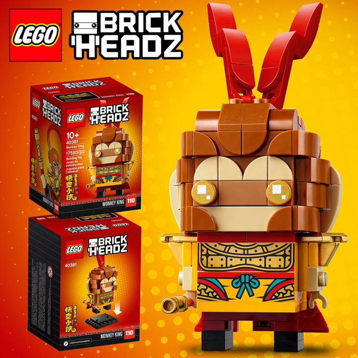 Lego Sets Monkey King Lego Brickheadz LEGO 40381 Brickheadz Monkey