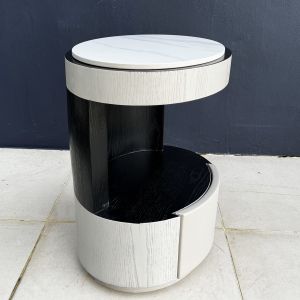 Lotus Bedside Table / Minimalist Night Stand - FRM3213