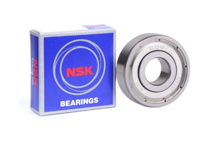 ลูกปืน NSK 606, 607, 608 (ฝาเหล็กและฝายาง) | Lazada.co.th