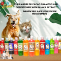 Madre De Cacao Dog and Cat Shampoo and Conditioner w/ Guava Extract 500ml with1 Round Soap Anti tick and Flea. 