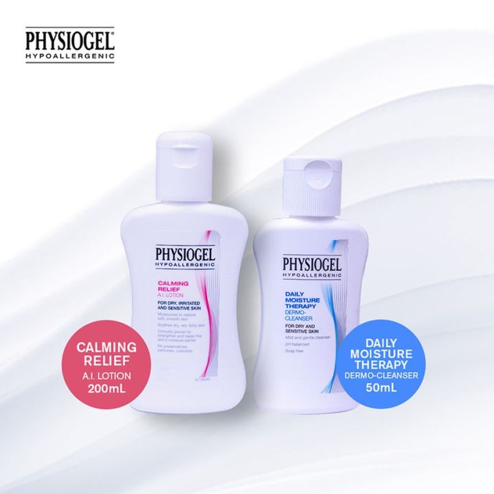 Physiogel Hypoallergenic Calming Relief A.I. Body Lotion 200ml With Physiogel Daily Moisture