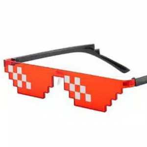 Kastamanwatch - Kacamata Thug Life Mosaic Pria/Wanita Fashion Murah Sunglasses