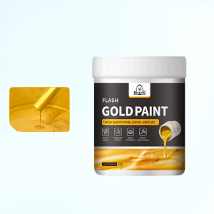 ทองคำบริสุทธิ์ ทองคำสูตรน้ำ สีทองคำเปลวสูตรน้ำ สีผงทองคำ สีศิลปะทองคำ สีทอง สีทาแผ่นทองคำเปลวสำหรับภายนอก