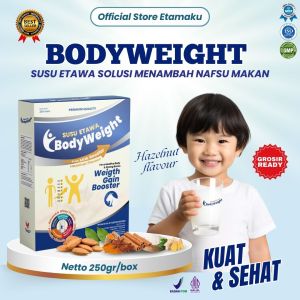 BodyWeight Susu Etawa Untuk Menambah Berat Badan Susu Kambing Etawa Membantu Meningkatkan Nafsu Makan dan Masa Otot Kemasan 250gr Paket 1 Box