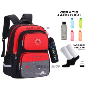 ARMELIA SHOP Berkapasitas Besar Untuk Anak Laki-laki Ransel Siswa Sekolah Dasar Kelas 3-6-9