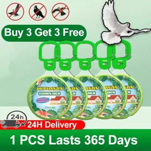 【No birds within 500 meters】 repellent 2 pcs repellent outdoor Penghalau burung merpati Pigeons repellent Crow repellent scarer Original Can be used on farmlan。。。