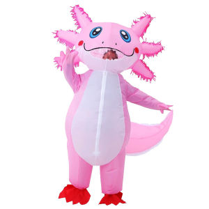 alo Hot-selling flamingo inflatable costume for Halloween csply Performance animal mascot costume inflatable ostrich costume