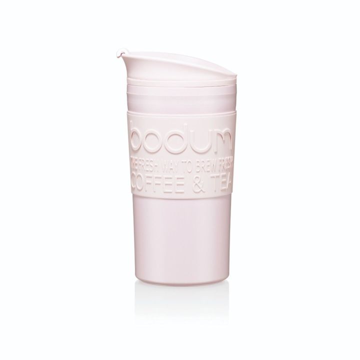 BODUM Insulated Travel Mug Light Pink, 12 oz. / 0.35 L (11068340SPY20