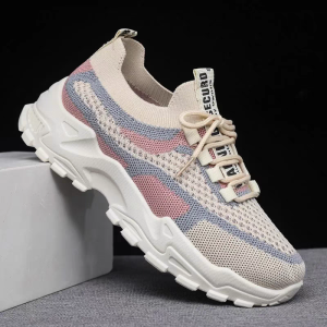 OONICE New Korean fashion womens sports shoes Breathable platform light running shoes non-slip comfortable rubber shoes high quality