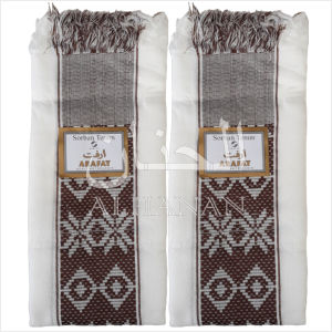 ALHANAN SORBAN HAJI ARAFAT MOTIF SONGKET SURBAN ARAB MURAH BERKUALITAS
