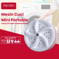 Mesin Cuci Mini Portable Washing Machine Ultrasonic. 