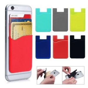 SC60 - Silikon Card Slot Kartu Holder Tempel HP