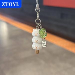 [COD]🔥🔥🔥ZTOYL Cute Lucky Leaf Phone Charms Pendant Kawaii Cat Cases For Phone CCD Camera Ins Korea New Handmade DIY Accessories