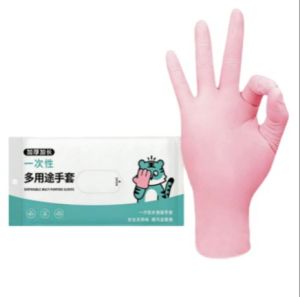 30PCS Ready Stock Nitrile Disposable Glove Powder Food Grade Nitrile Gloves