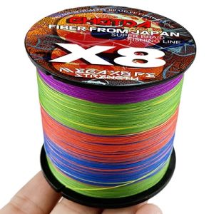 Ghotda Original X8สายตกปลา100M ความแข็งแรงสูง Smooth 8 strands สีชมพู multifilament Lure line เครื่องมือตกปลาสายตกปลาถัก100% PE ลวดถัก