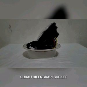 LAMPU DEPAN DAYMAKER 16 LED 575 INCH 75 WATT PLUS SOCKET UNIVERSAL