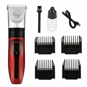 NALANILI USB Rechargeable Dog Hair Clippers Silent 4-in-1 Pet Hair Trimmer Professional Electric Pet Grooming Tool Dog Grooming