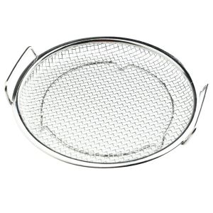 Oil Strainer Rack with Fine Mesh Basket Kitchen Oil Filter Stainless Steel Mesh Colander Filter Kitchen Accessories