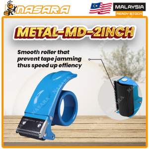 Nasara Plastic / Metal Tape Dispenser Sealer Cutter Tape Carton Packing / Pemegang Pemotong Pita Pelekat / 胶带切割器