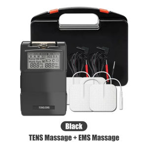 Salorie TNES 7000 EMS Muscle Stimulator Physical Therapy Equipments Machine For Back Body Massager Pain Relief Tens Unit R-C101I/F Digital Tens Device