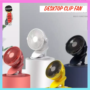 Desktop Clip Fan Portable USB Charging Desktop Table Electric Fans Rechargeable Baby Car Fan Ventilateur Outdoor Office Travel