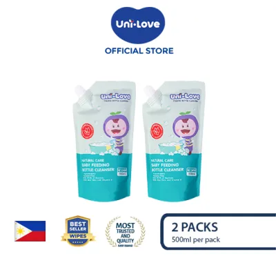 UniLove Baby Bottle Cleanser 500ml Pack of 2