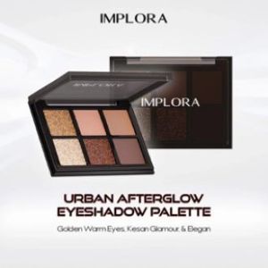 IMP- IMPLORA URBAN EYESHADOW PALETTE ( 6 x 1.1 g ) - Palet 6 Warna Intense High Pigmented Easy To Blend