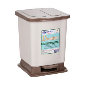 Thùng rác có nắp mini 3L 8L 12L nhựa VIỆT NHẬT - Đựng rác nhà bếp vệ sinh phòng ngủ - 8040/1/2