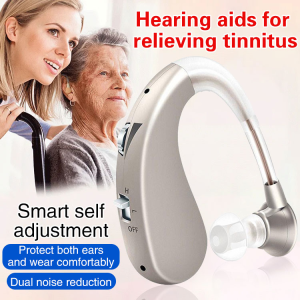 Hearing Aids for Elderly with Noise Reduction Relieve Tinnitus