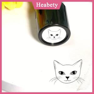 Heabety  Dễ thương phim hoạt hình màu đen Kitten tem đáng yêu hình dạng Tạp Chí tem DIY scrapbooking trang trí cắt dán signets cho sự lựa chọn của bạn