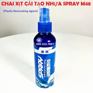 Chai xịt Phục Hồi Nhựa da Xe Hơi Thông Dụng đa năng SPRAY 100ML: M48  Phục Hồi Lớp Phủđánh bóng thân xe.