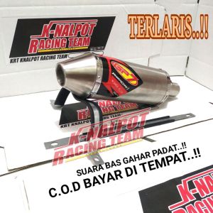 KNALPOT RECING GP7 KLX BL BF DTRACKER CRF 150 SUPERMOTO TRAIL MODIF