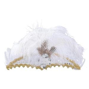 Ethnic Style Headband with Sequins&Feather Decors Unique Hair Hoop Women Bride Wedding Party Taking Photo Headband