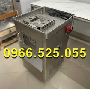Máy thái thịt tươi sống làm bún chả thịt xào  thịt rang phở bò DX công suất 2200W với đầy đủ các cỡ dao