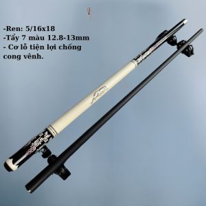 Cơ Bida Báo Trắng - Cơ Phủ Carbon Cao Cấp -Cơ Preoai- Mẫu Mới- Tặng kèm Lơ Găng Tay BIDA TRƯỜNG THỌ