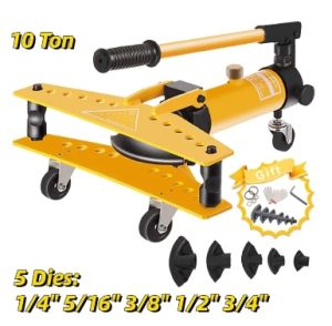 Manual hydraulic pipe bender SWG-1/25 Hand Tube "U" Bending Tools Iron/Steel/Ccopper/Aluminum /Galvanized pipe seamless steel pipe bending machine High quality multi-size portable manual hydraulic pipe bender