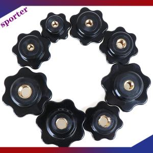 Sporter M5 M6 M8 M10 M12ด้ายหญิงเจ็ด Star shaped HEAD CLAMP NUTS KNOB