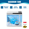 YEE Aquarium Tank, Automatic Feeding & Humidifying, Ultra 4K Glass Desktop Small Fish Tank, Eco-Friendly. 