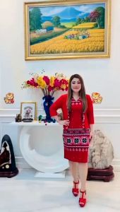 Dress Stretch Rompi Lepas Scuba Kombi Brokat Premium