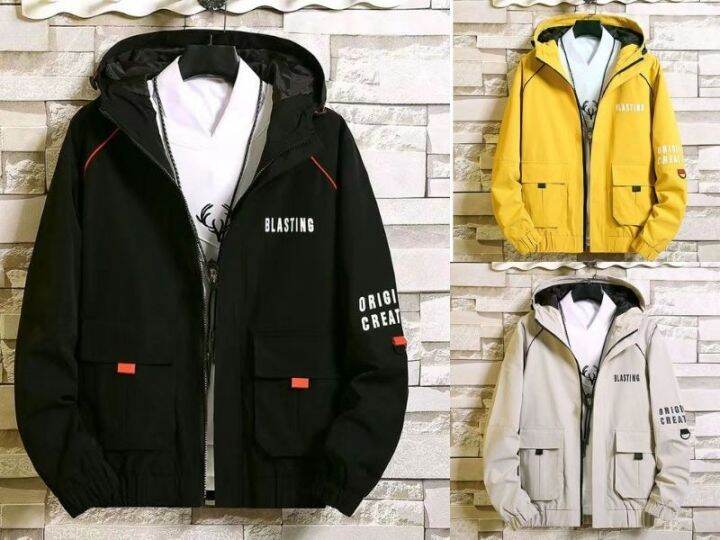 Lazada jacket with on sale hood