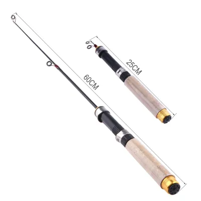 1/5pcs Mini Portable Pocket Fish Pen Aluminum Alloy Fishing Rod Pole Reel Combos