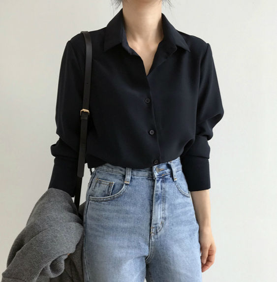 Black blouse shirt sale