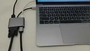 4-in-1 Type-C Docking Station Dual HDMI 4K Adapter USB 3.0 HUB Type C to HDMI USB C Splitter Adapter Zweicx