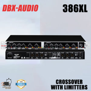 DBX-AUDIO 386XL Divider สเตอริโอสามตัว Divider สเตอริโอสี่ตัว Mono สมดุลอินพุตและเอาต์พุต TRS หรือ XLR สเตอริโอหรือซับวูฟเฟอร์คอมโพสิตสามารถเลือกได้โดยการเพิ่มช่องสัญญาณ
