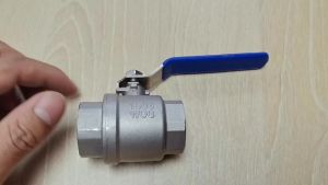 Van Bi Inox Tay Gạt phi 21 27 34 42 48 Van khoá inox 201 s50