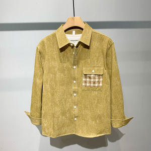 Áo Sơ Mi Nam chất liệu Jean Denim 100% Cotton Mẫu 2023 Tay dài Dáng xuông Hàng Quảng Châu cao cấp - SMQC838