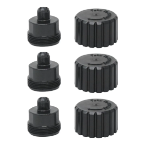 3Set Plastic Grease Cup Replacement Parts Oil Cup Set for 2133 Valves Fat Cup for 2 Port And 3 Port Valves Easy to Use