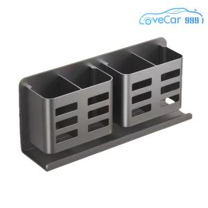 【Fast delivery】 Rust-Resistant Aluminum Toothbrush Holder Wall Hanging Bathroom Storage Rack with Easy Installation