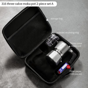 BINCOO Moka Pot Italian Top Coffee Maker Pot Stainless Steel Mocha Espresso Latte Stovetop Filter Cafeteria Pot for Kitchen ﻿